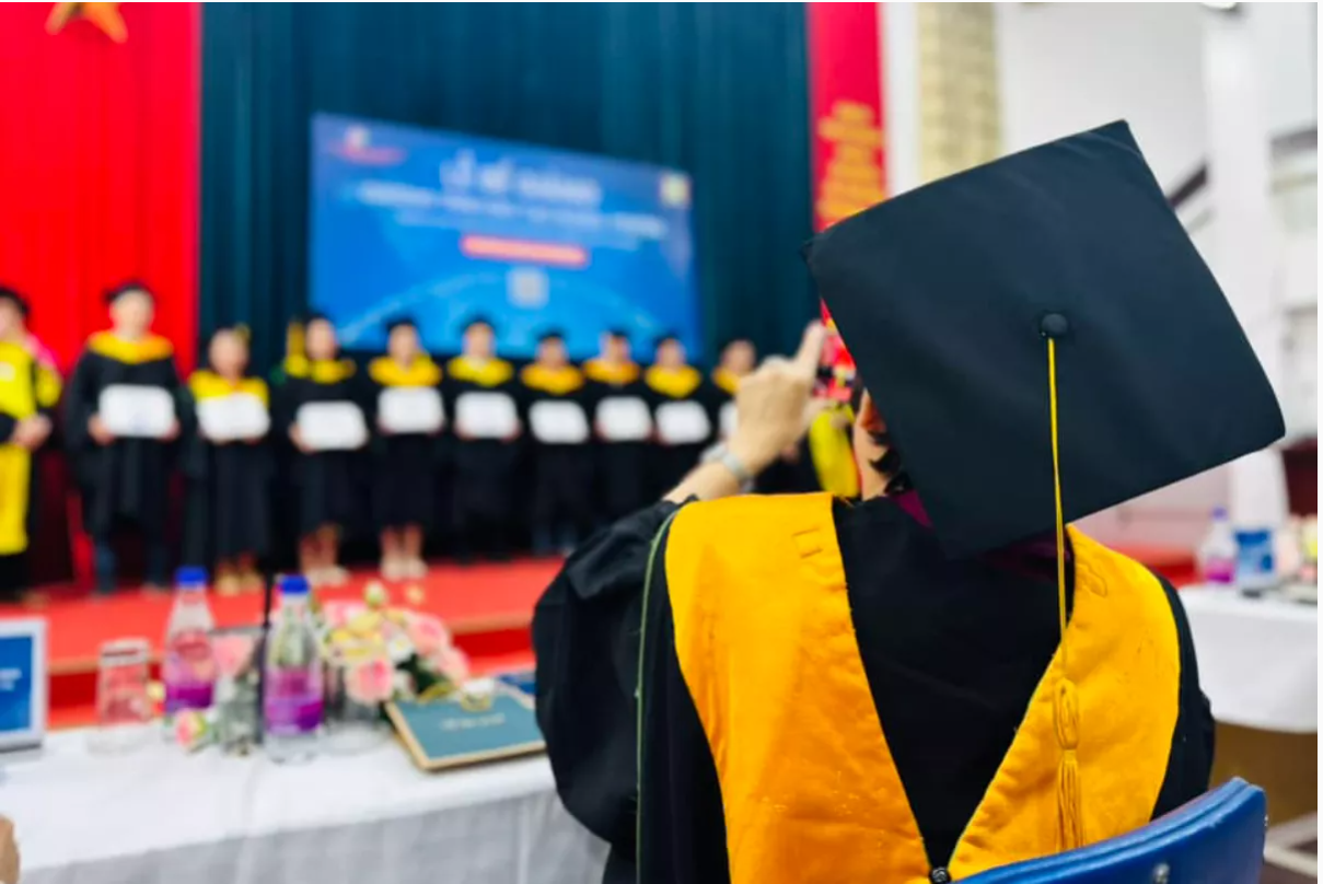 78 học viên Đài Phát thanh & Truyền hình Hà Nội tốt nghiệp.