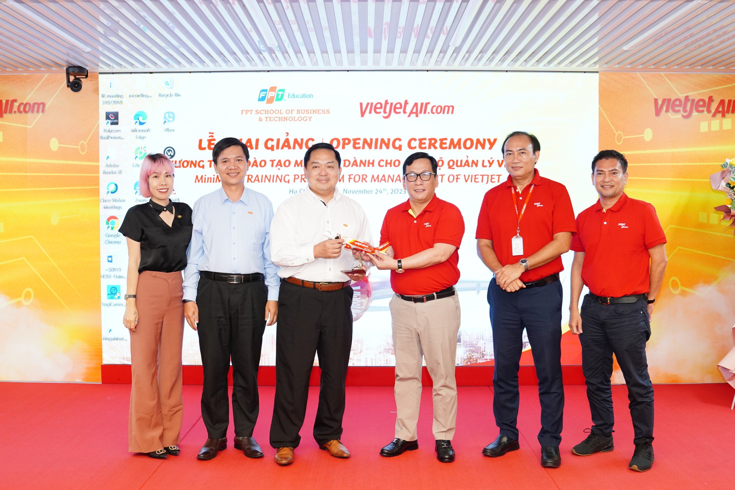 FSB khai giảng khóa đào tạo thứ 2 dành cho cán bộ quản lý Vietjet