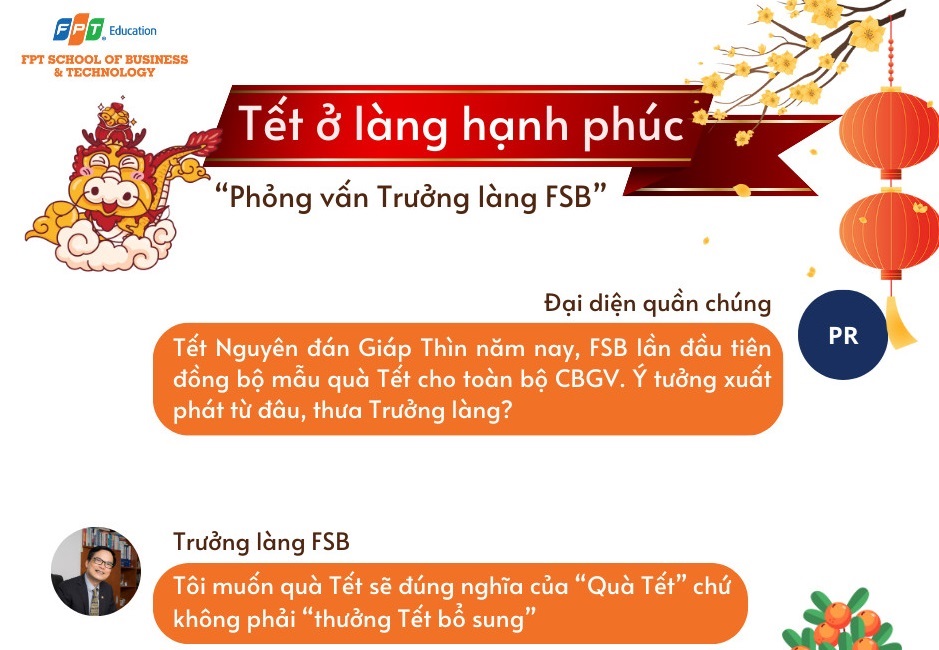 Series những câu chuyện ngày Tết #1: Nguồn gốc ý tưởng đồng bộ Quà Tết cho Giáo làng FSB