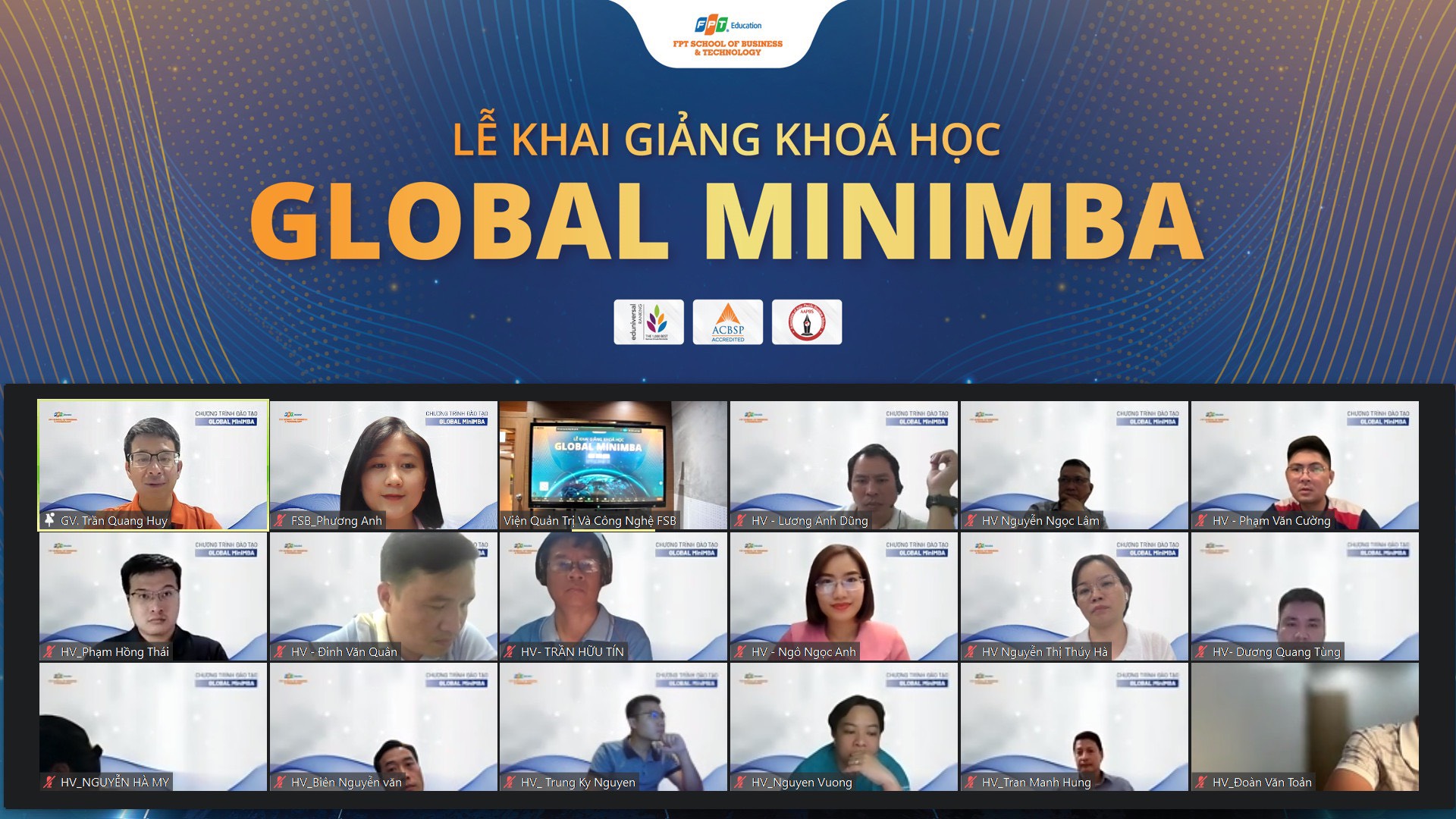 Rộn ràng khai giảng tháng 4 các lớp GMM, SMM