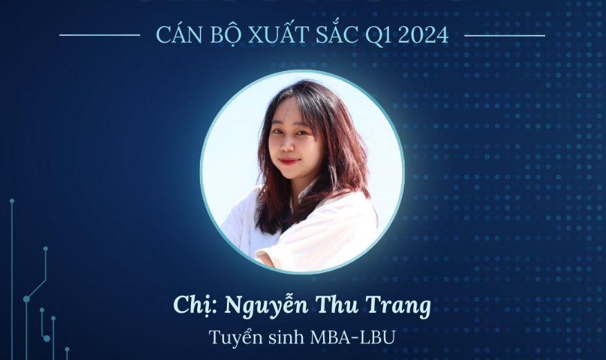 [Top13 Q1.2024] Nguyễn Thu Trang: Đóa hồng MBA liên kết mạnh mẽ & linh hoạt