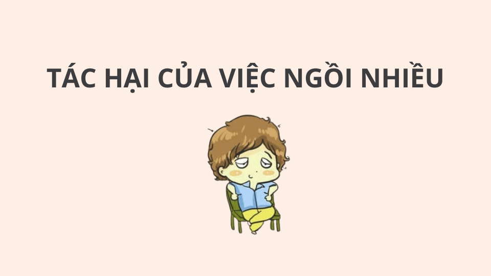 [Tips] Mẹo giữ gìn sức khỏe khi phải ngồi nhiều trong văn phòng