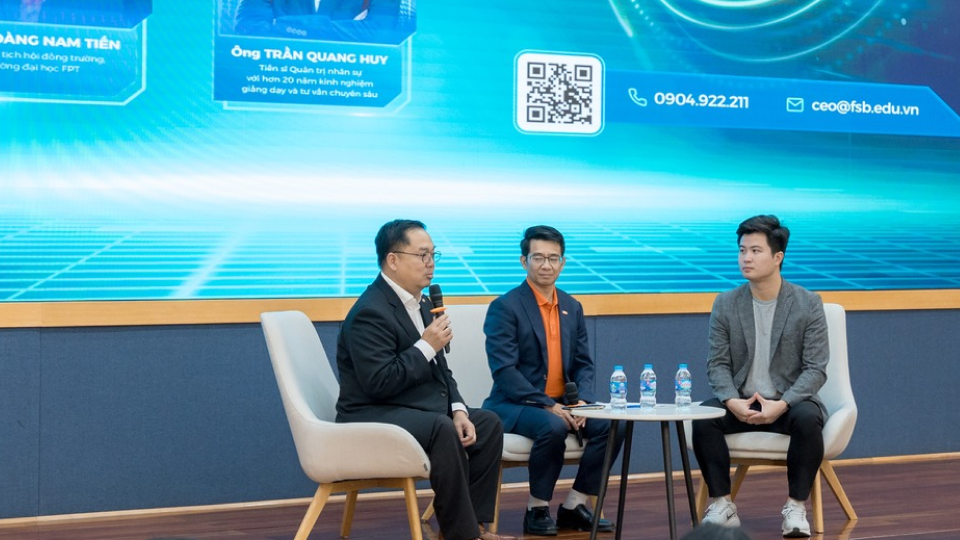Hội thảo “Xu thế và Chiến lược Ứng dụng AI vào Quản trị nhân sự hiện đại” đã diễn ra thành công