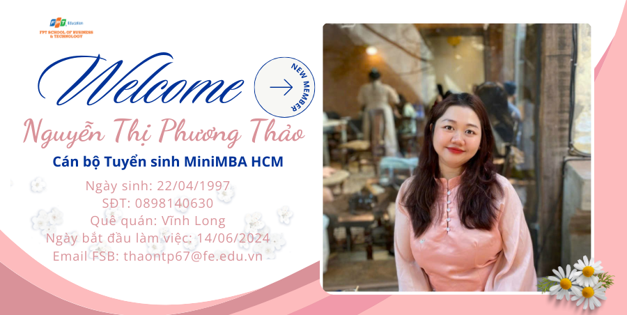 Chào mừng thành viên mới phòng MiniMBA HCM