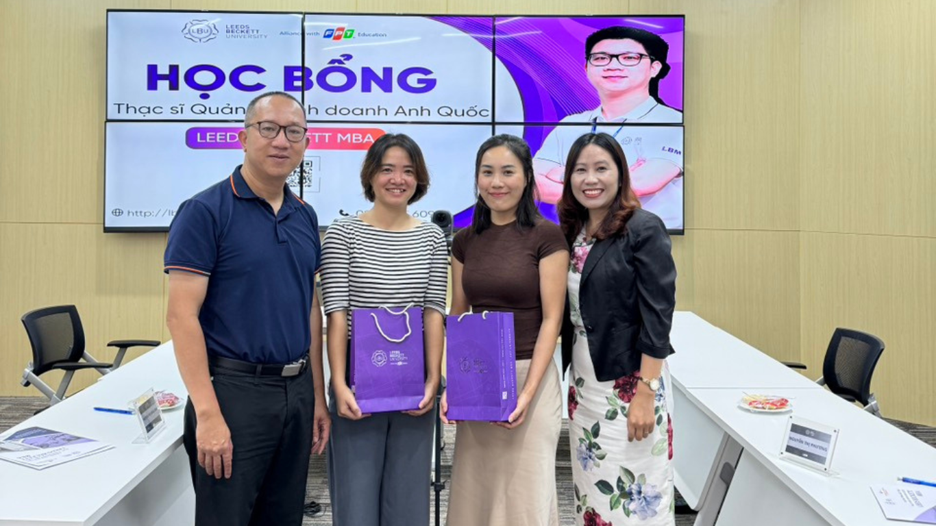 Phỏng vấn học bổng Leeds Beckett MBA 2 cơ sở HN và HCM