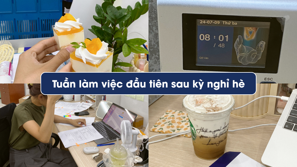 Tuần làm việc đầu tiên sau kỳ nghỉ hè của FSB-ers