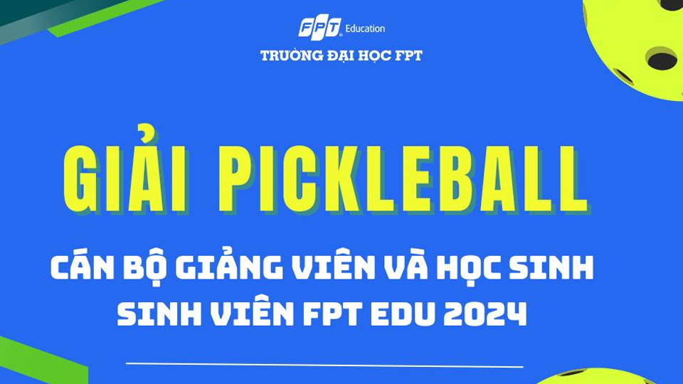 FSBers tham gia Pickleball ngay nào