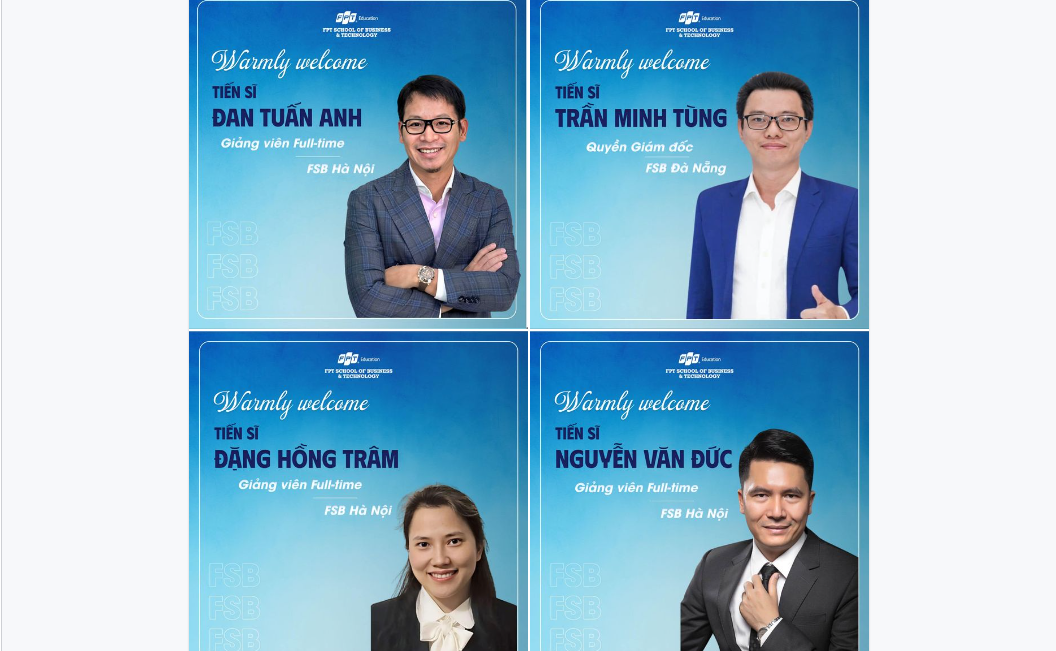 Tháng 8: Chào đón các thành viên mới Ban đào tạo FSB