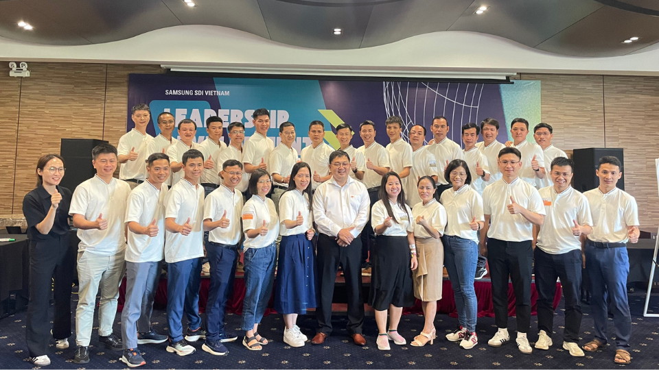 Hội thảo về phát triển năng lực lãnh đạo dành cho lãnh đạo, quản lý Samsung SDI Việt Nam