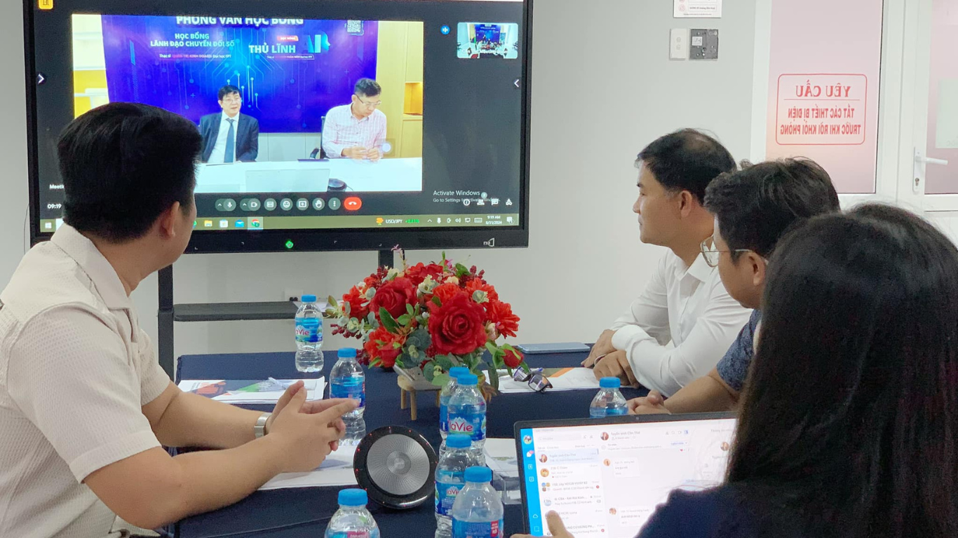Không Khí Sôi Nổi Buổi Phỏng Vấn Học Bổng Tại FSB Cần Thơ