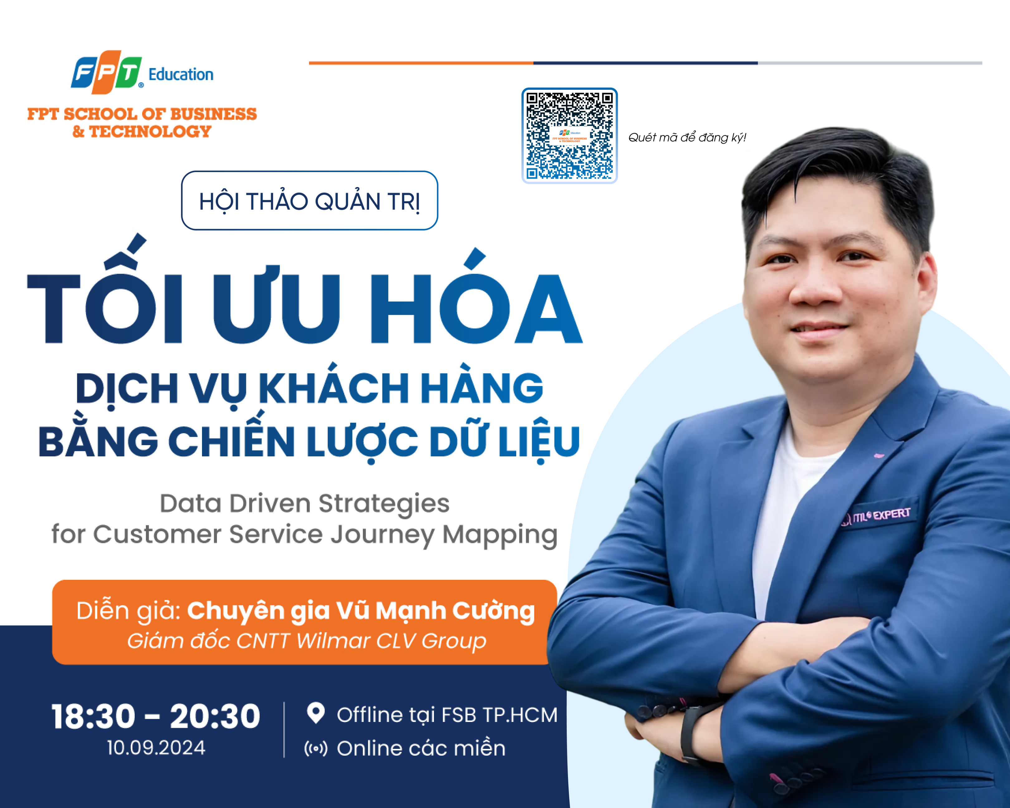Hội thảo quản trị tháng 9 tại FSB Hồ Chí Minh đã sẵn sàng