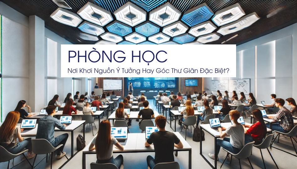 Phòng Học – Nơi Khơi Nguồn Ý Tưởng Hay Góc Thư Giãn Đặc Biệt?