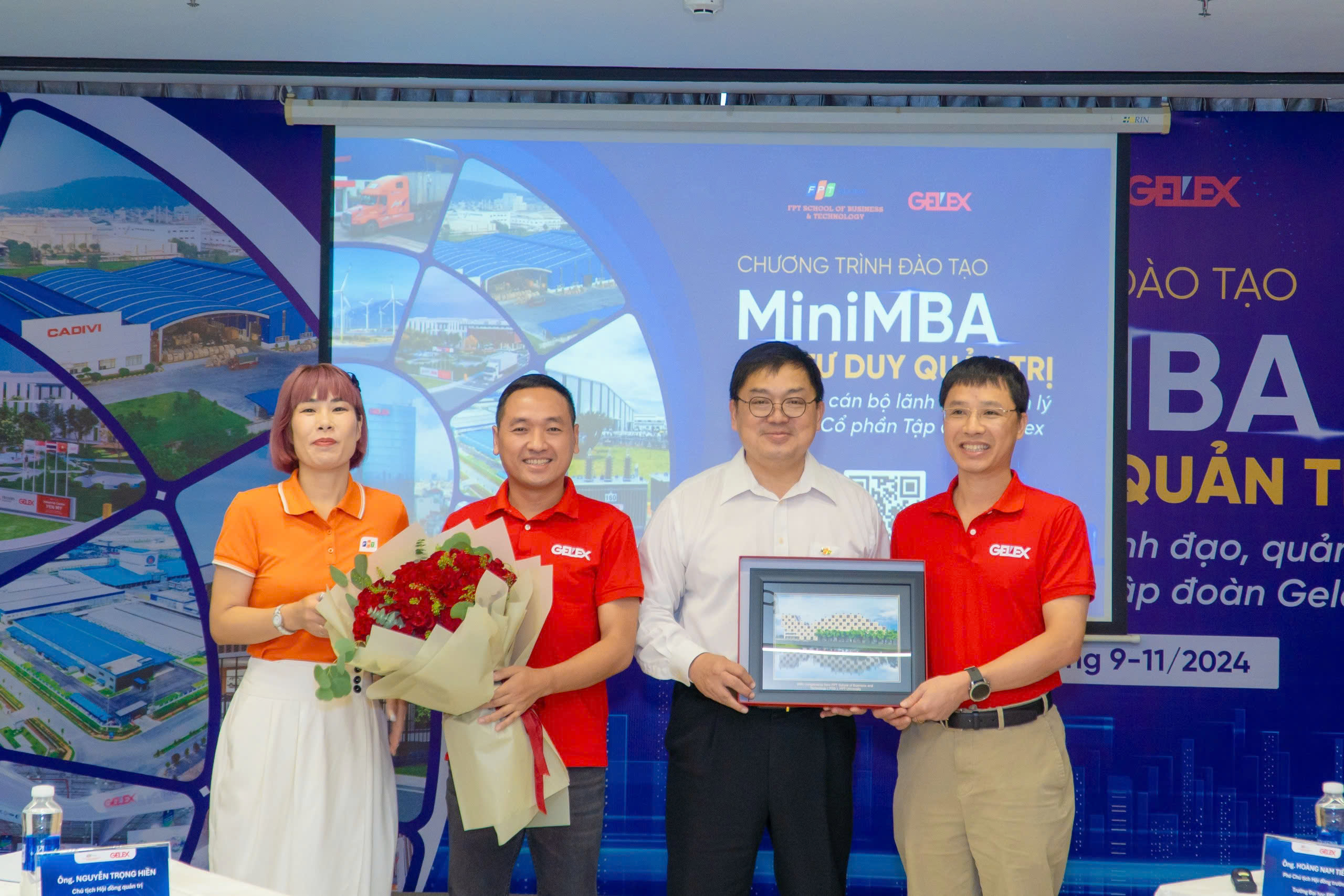 FRTC B2B Khai giảng “MiniMBA – Tư duy quản trị” dành cho  Tập đoàn GELEX