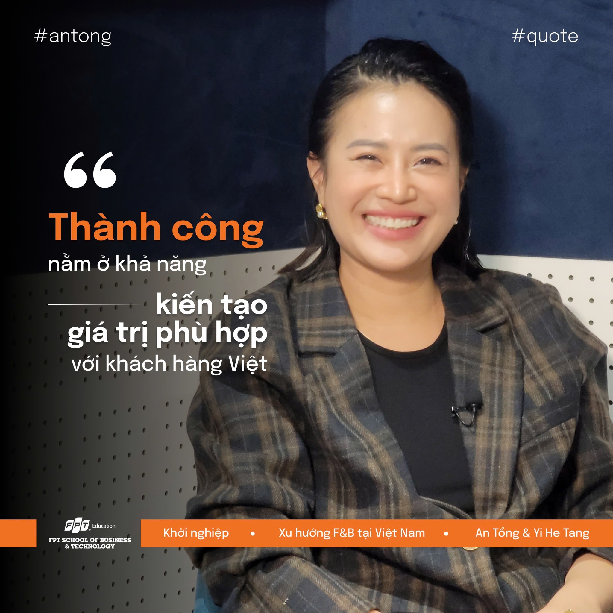 Những chia sẻ thú vị của FSB Alumni xinh đẹp và tài năng Nguyễn Viên An