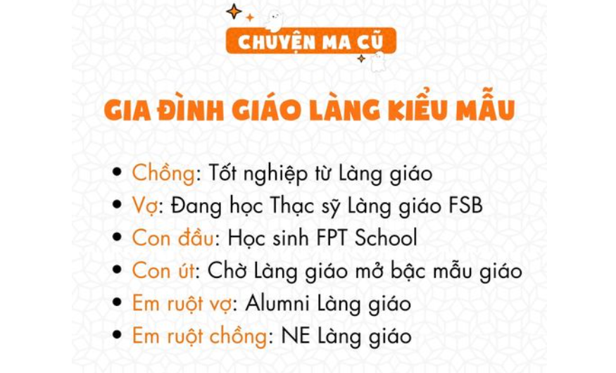 Gia đình Giáo làng FPT kiểu mẫu