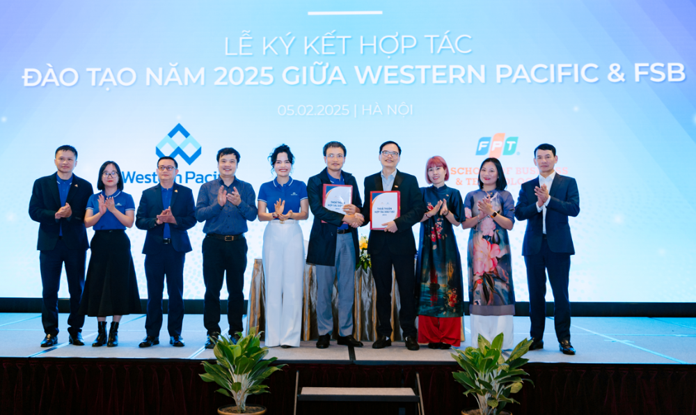 Lễ ký kết MOU giữa Tập đoàn Western Pacific & FSB: Bước tiến mới trong đào tạo nhân lực