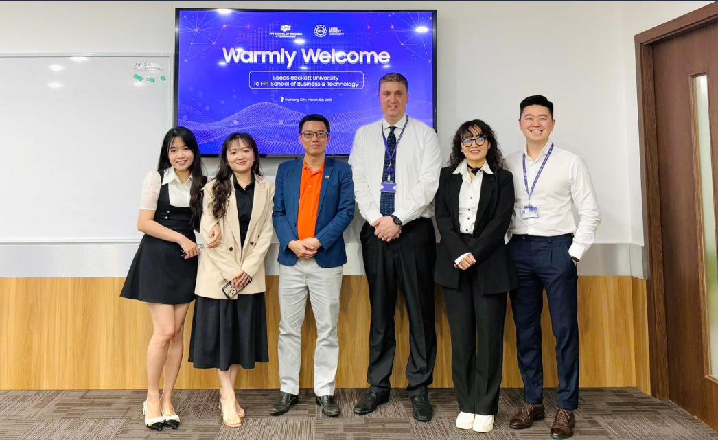 FSB Đà Nẵng tiếp đón đoàn ĐH Leeds Beckett, Anh Quốc