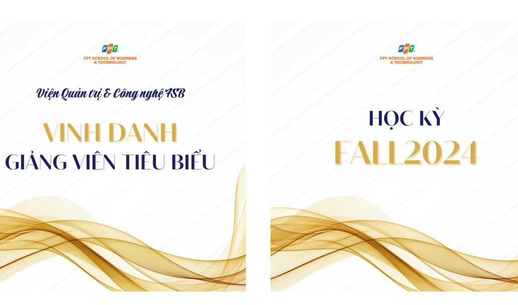 FSB vinh danh giảng viên tiêu biểu học kỳ FALL 2024