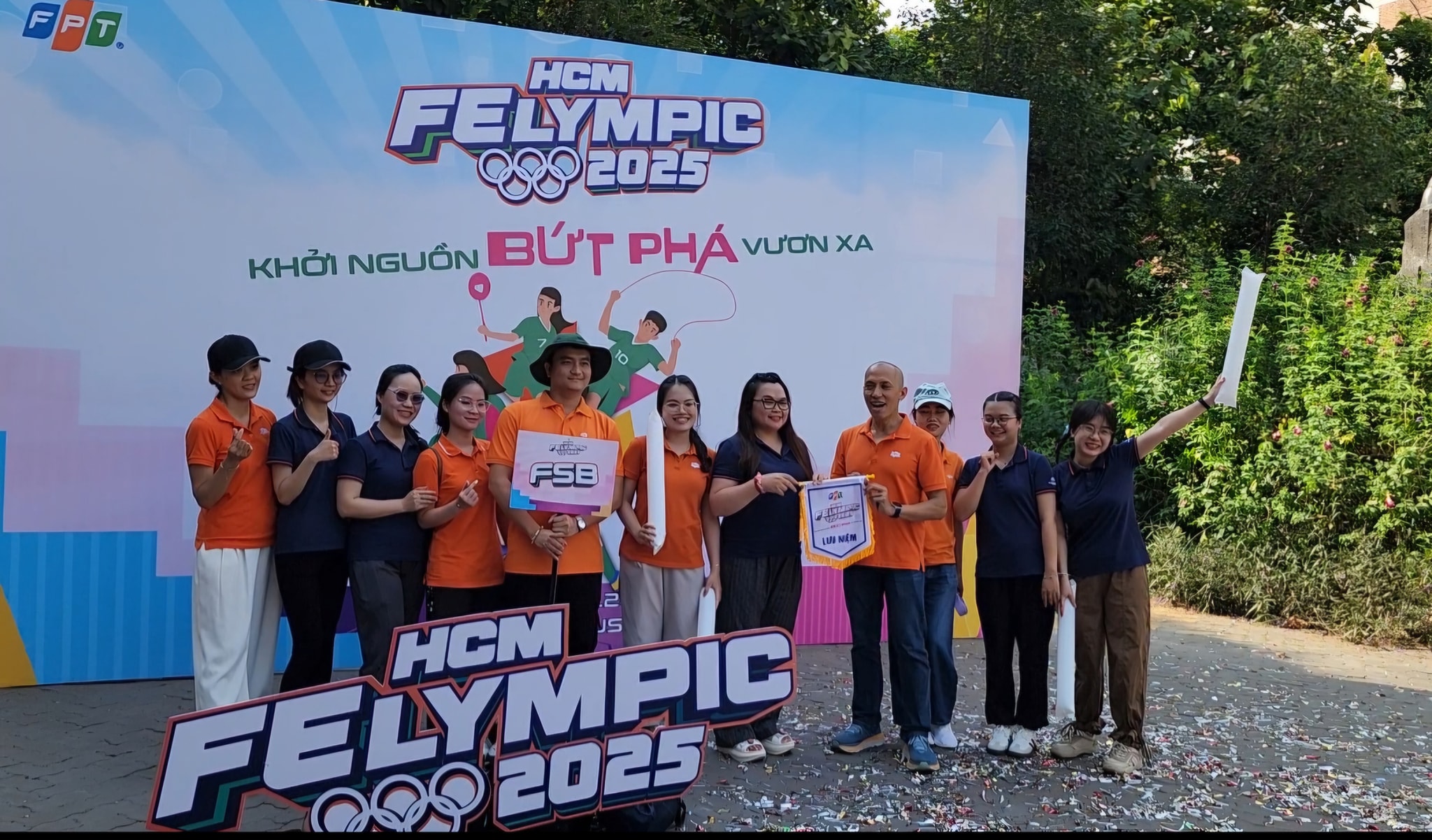 “FSB – Học là mê, chơi là phê” – Tinh thần của FSBer tại FELYMPIC HCM
