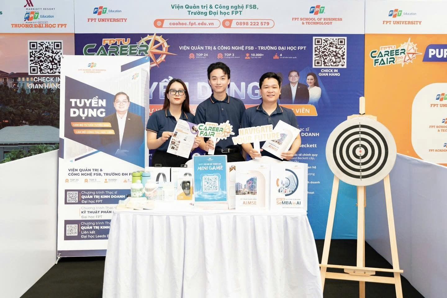 Gian hàng FSB Đà Nẵng: Điểm Check-in cực hot tại Ngày hội việc làm lớn nhất năm 2025