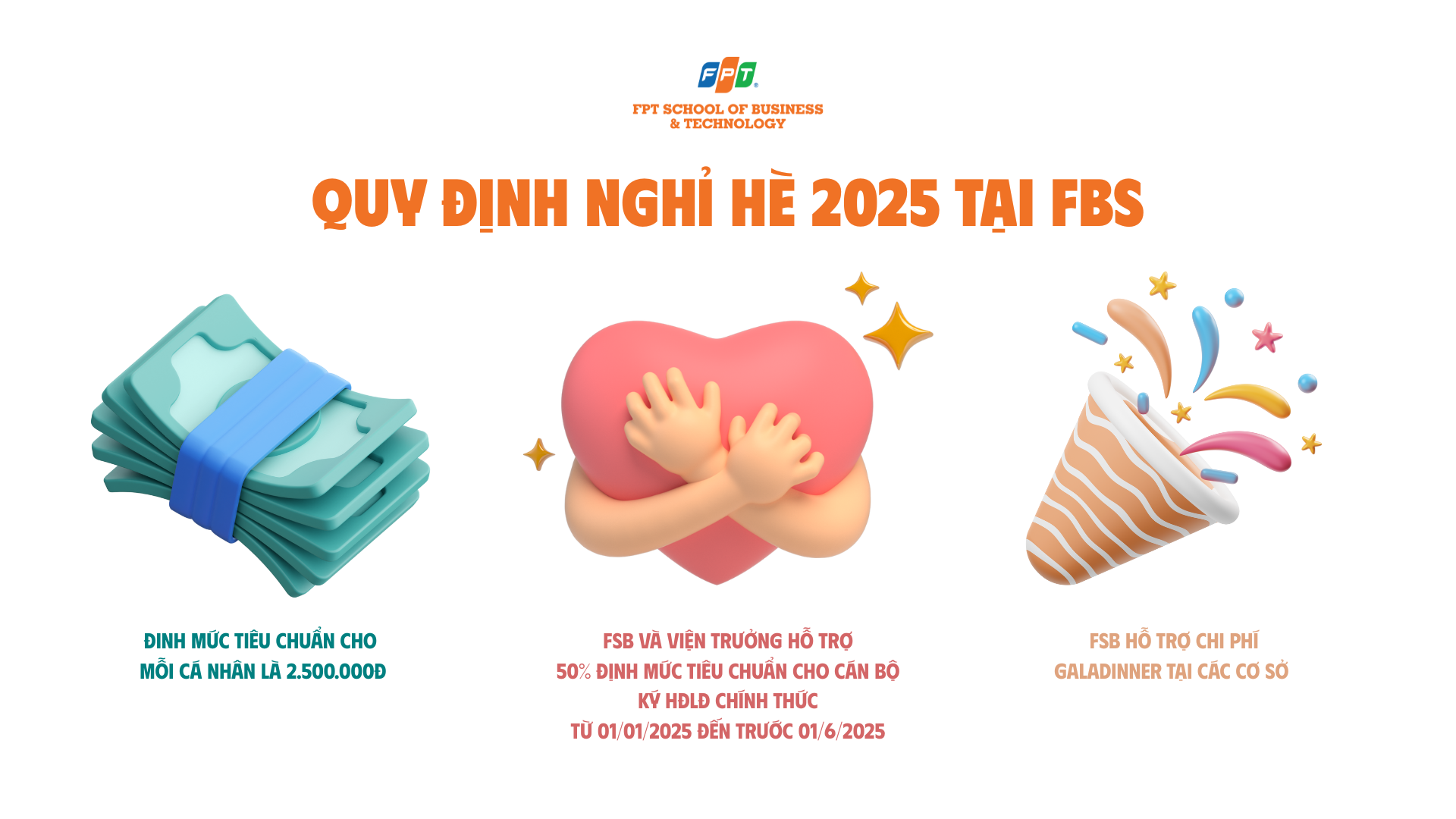 Lịch nghỉ hè của FSB-ers chính thức lộ diện