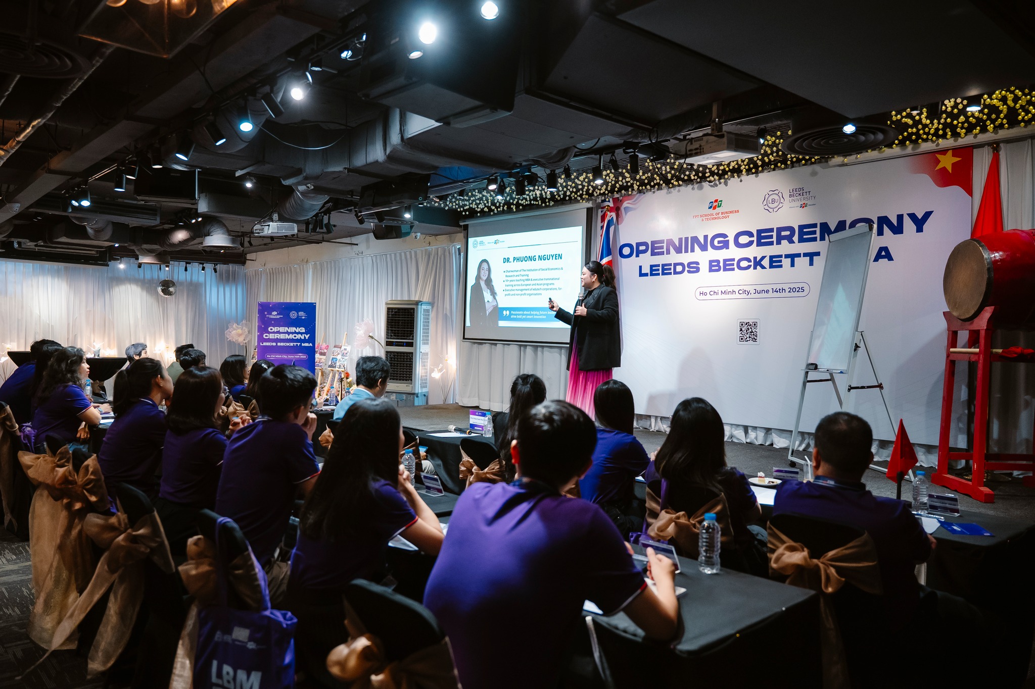 Chính thức Khai giảng Chương trình Leeds Beckett MBA khóa đầu tiên 2025