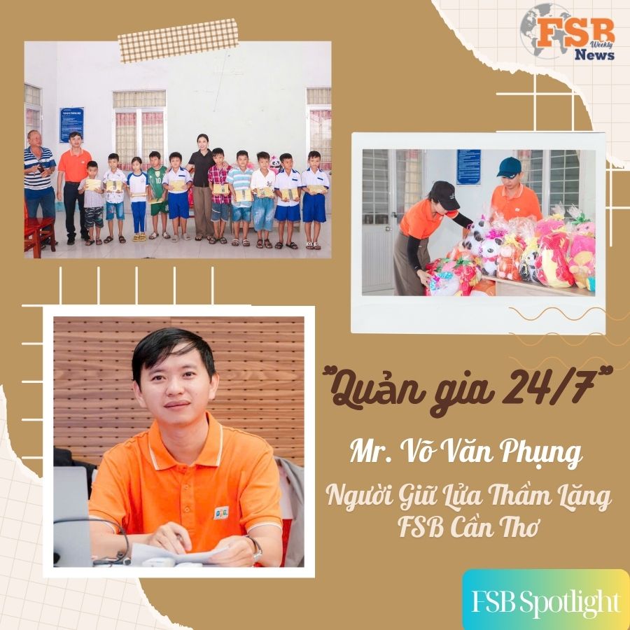 “Quản gia 24/7”: Võ Văn Phụng – Người Giữ Lửa Thầm Lặng Của FSB Cần Thơ