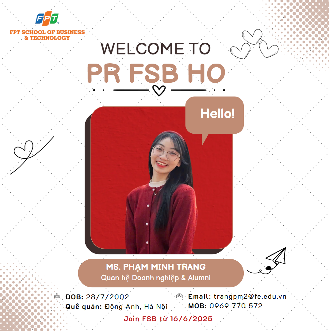 PR HO chào đón nhân sự GenZ đến từ Miền Đông Nước Anh