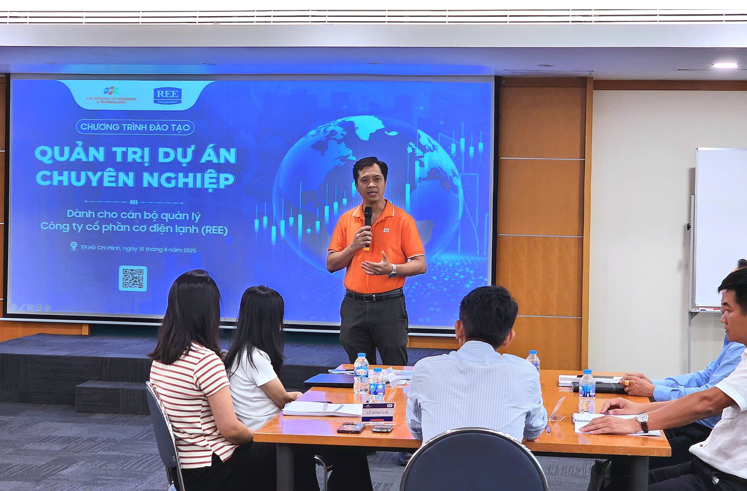 FRTC  x B2B đồng hành cùng REE khởi động hành trình nâng tầm quản trị dự án