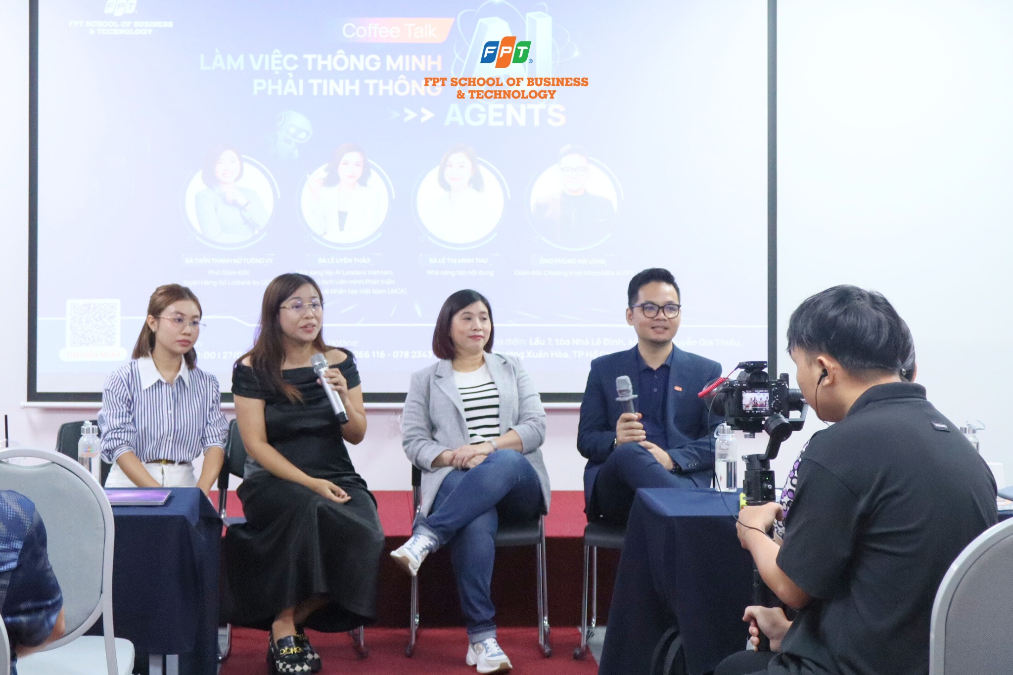 FRTC B2C lần đầu tiên mang Coffee Talk đến TP.HCM – Bùng nổ với “AI Agents”