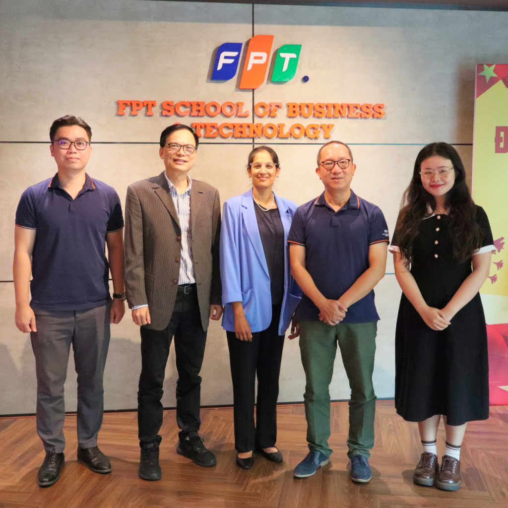 Đại diện FSB và University of Cambridge trong buổi gặp gỡ, thảo luận triển vọng hợp tác quốc tế và chương trình đào tạo ngắn hạn