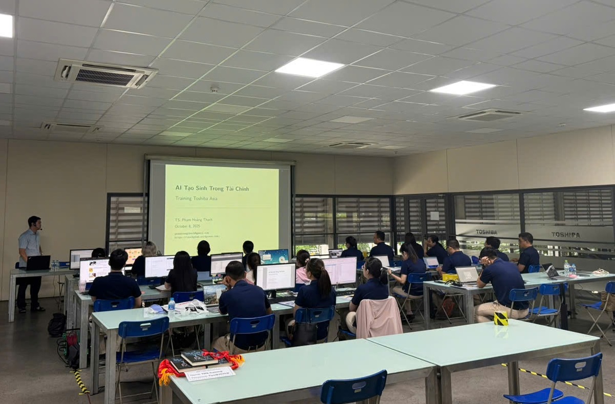 FRTC B2B x Toshiba Asia: Khai giảng lớp đào tạo thứ 3 – “Quản trị tài chính thông minh với AI”