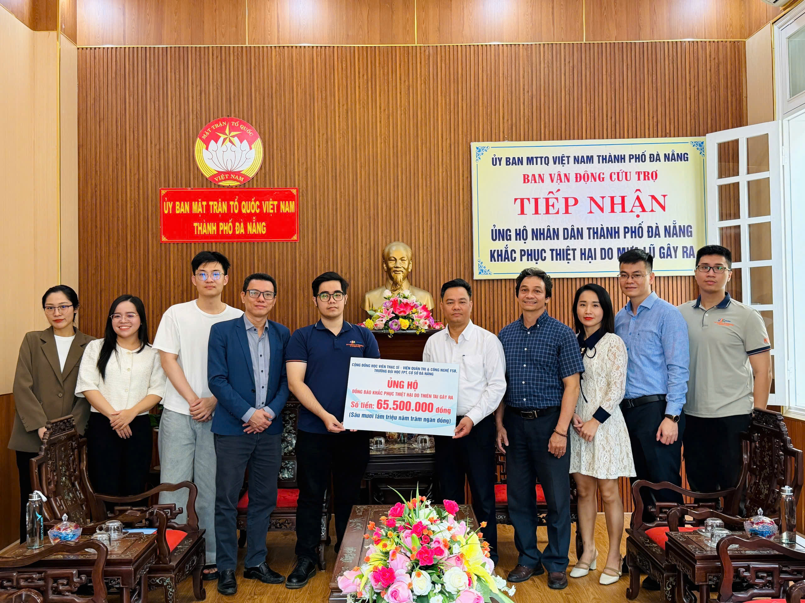 Trái tim FSB Đà Nẵng – Chung sức vì Miền Trung yêu thương