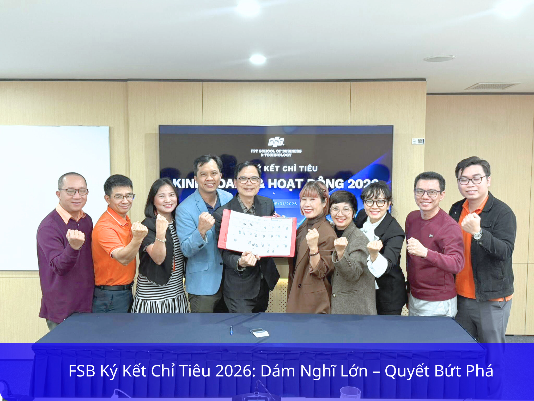 FSB Ký Kết Chỉ Tiêu 2026: Dám Nghĩ Lớn – Quyết Bứt Phá