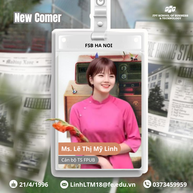 Chào mừng nhân sự mới gia nhập FPUB Hà Nội