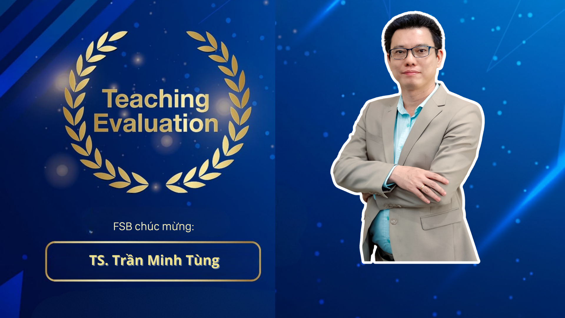 Vinh danh TS. Trần Minh Tùng với thành tích GPA 5.0 tuyệt đối