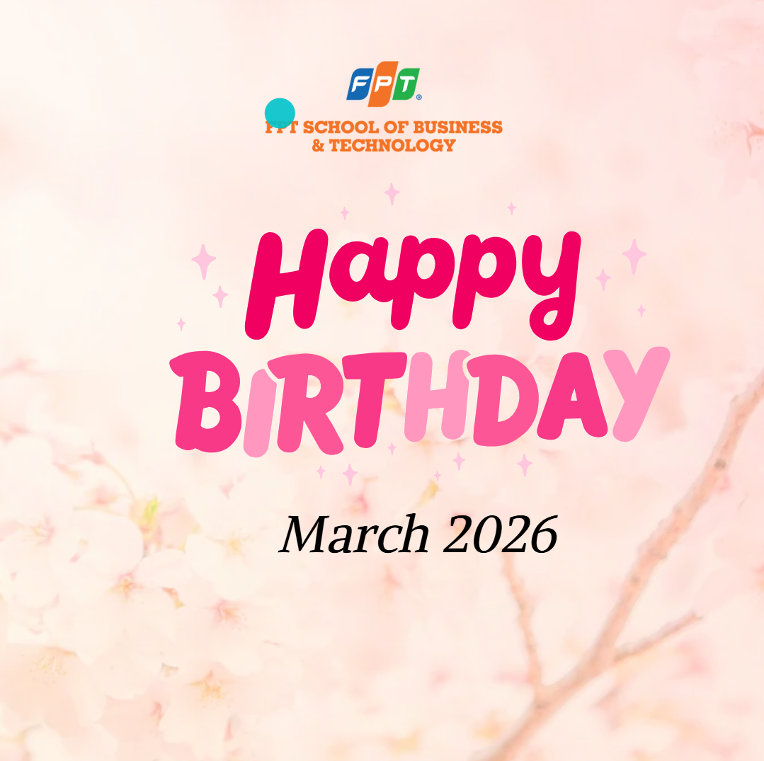 Chúc mừng sinh nhật các cán bộ FSB Tháng 3
