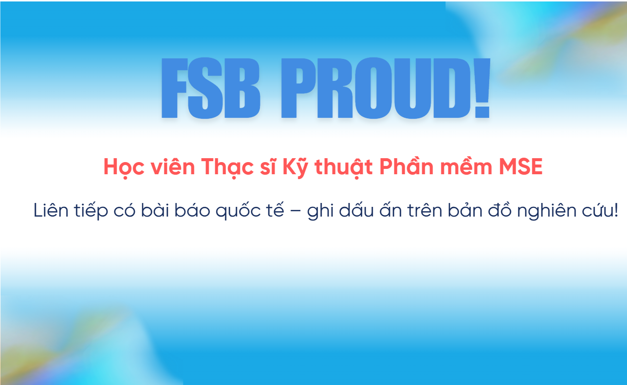 Tự hào MSE Đà Nẵng: Học viên Liên tiếp có công bố quốc tế