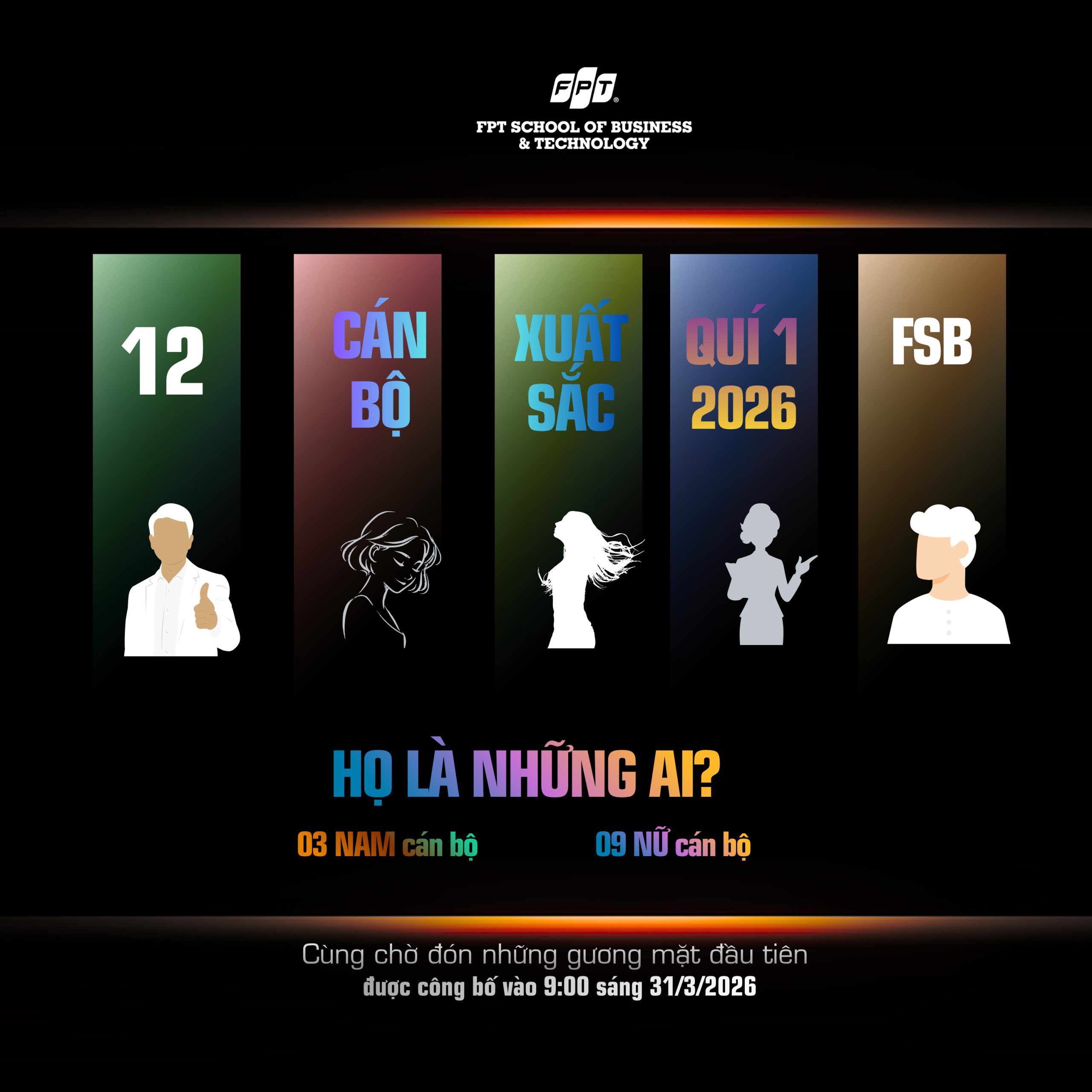 12 Cán bộ Xuất sắc Quí 1 năm 2026, họ là ai?