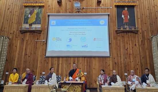 Người FSB tham gia trình bày tham luận tại Hội nghị chuyên đề giáo dục 2024 Bhutan