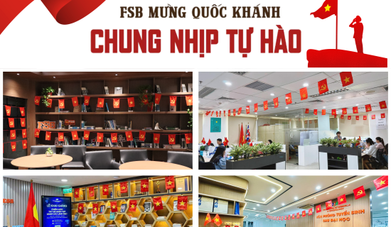 Sắc đỏ phủ sóng FSB 4 miền biến hình ‘studio check-in’