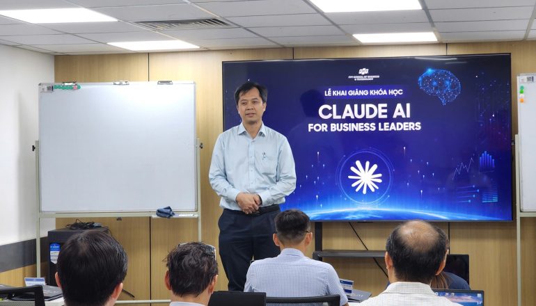 Chào đón những học viên đầu tiên của Claude AI tại FSB TP HCM!