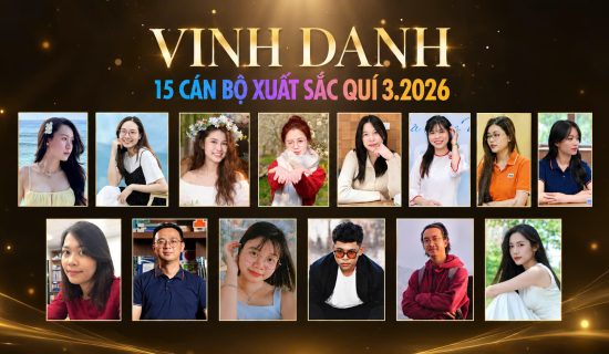 Vinh danh CBGV xuất sắc toàn quốc Quý 3.2026