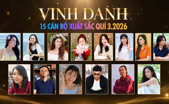 Vinh danh CBGV xuất sắc toàn quốc Quý 3.2026