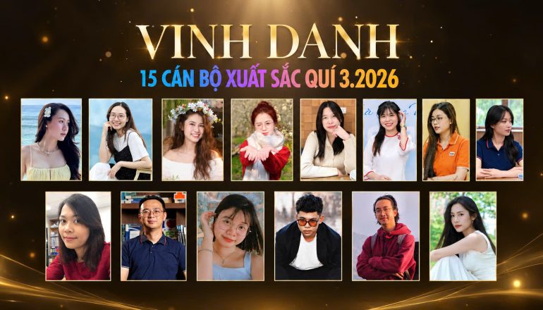 Vinh danh CBGV xuất sắc toàn quốc Quý 3.2026