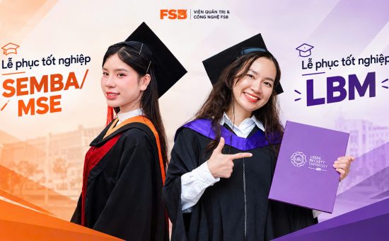 “Unbox” bộ lễ phục tốt nghiệp các tân thạc sĩ FSB sẽ như thế nào?
