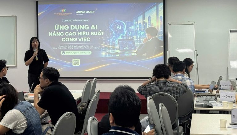 [FLTC FSB HCM] AI “on air” cùng khối kinh doanh Mirae Asset Việt Nam