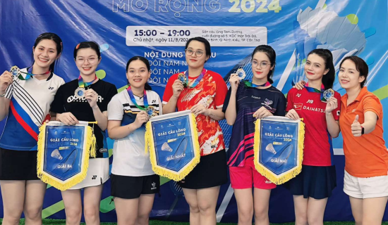 FSB Cần Thơ Đạt Giải Nhì Giải Cầu Lông FE Mở Rộng 2024