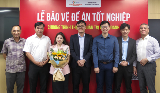 Lễ Bảo Vệ Đề Án Tốt Nghiệp tại FSB Cơ Sở Hồ Chí Minh