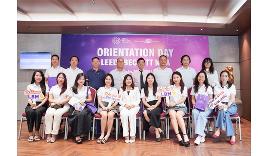 Chương trình Orientation do LeedBeckett MBA tổ chức thành công tốt đẹp